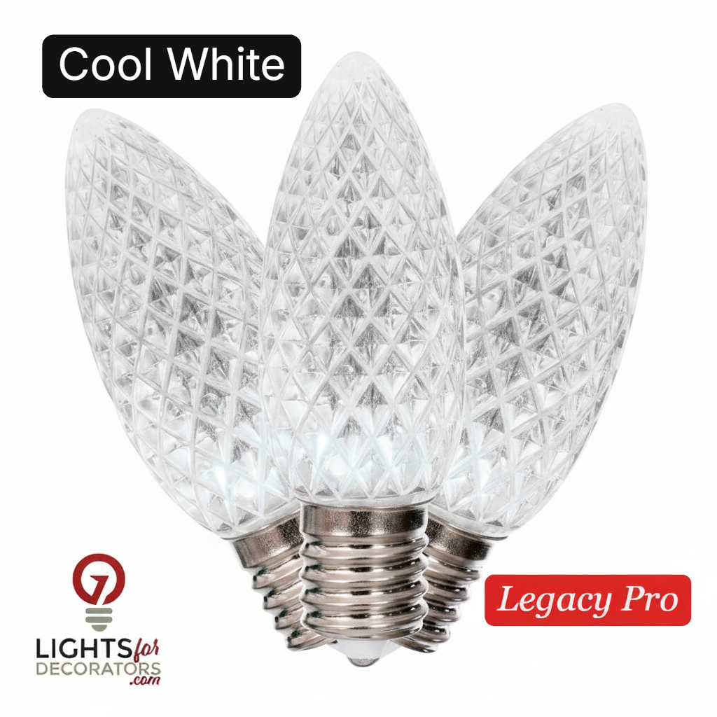 LED C9 SMD Bulb - COOL WHITE Cool White- LegacyPro — view 1