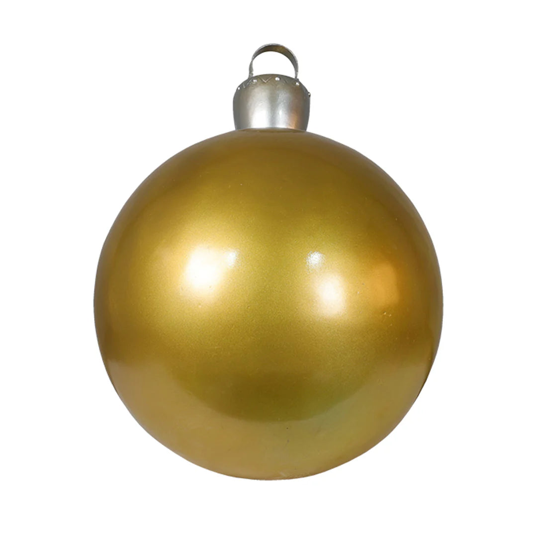28" Ornament Resin Display - Gold Gold- Blank — view 1
