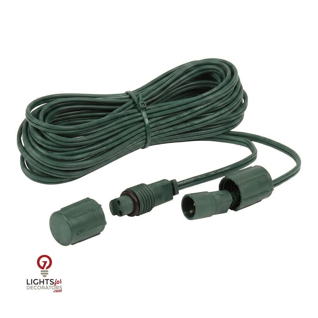 12' Green FestivePro Coaxial Extension 12'- Green — view 2