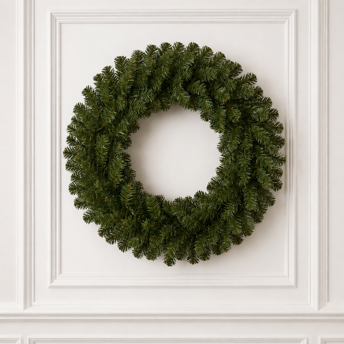 30" Unlit Deluxe Oregon Wreath — view 2