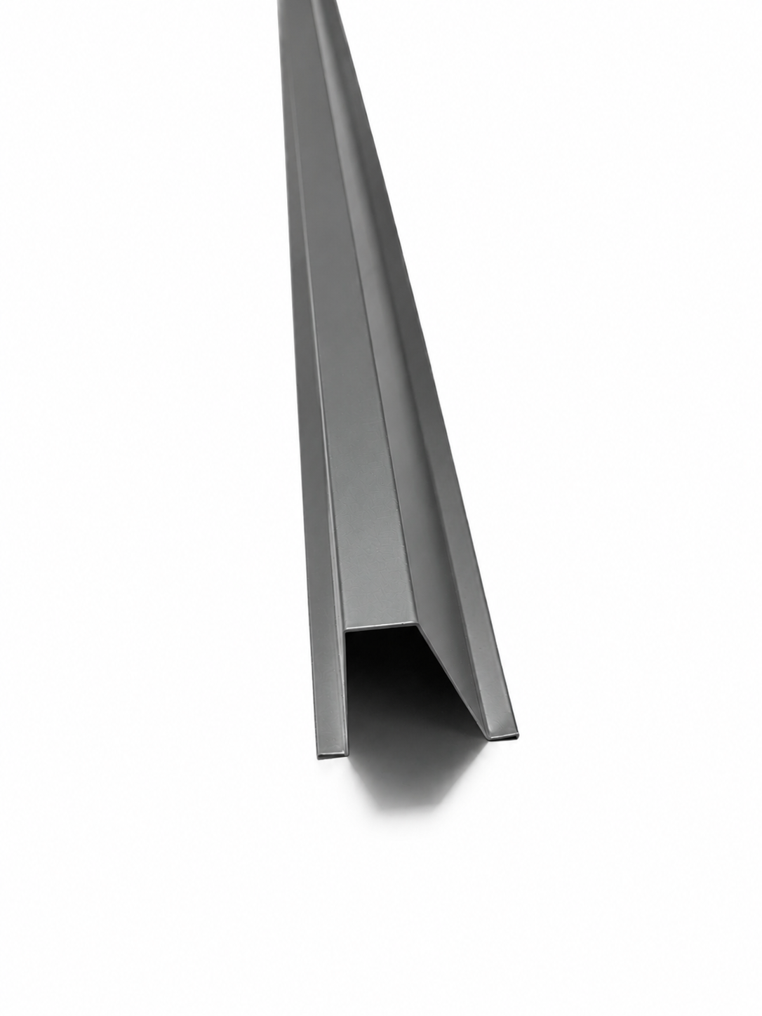 OMNI XL 90 Degree Parapet Track - 40" - Dark Grey Aluminum — view 1