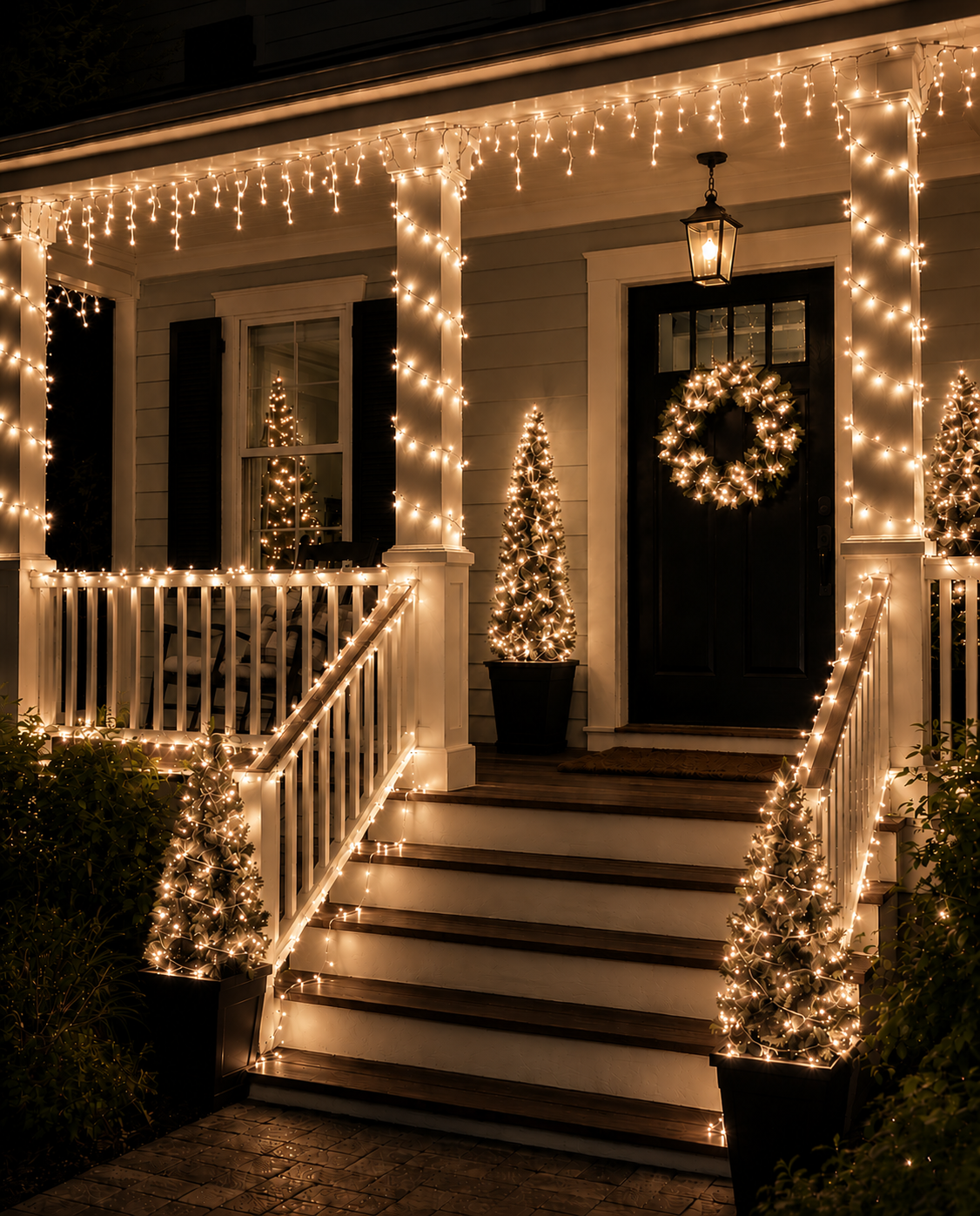 Warm White 5MM Rice LED Light Set - 500 Lights - 36' - Transparent Wire — view 2