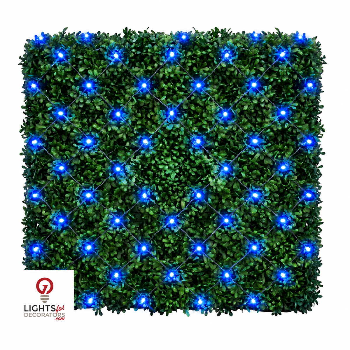 Blue Commercial Twinkle 5MM LED Net Light - 120 Lights — view 2