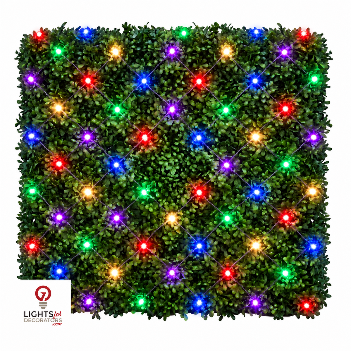 Multicolor Commercial Twinkle 5MM LED Net Light - 120 Lights — view 2
