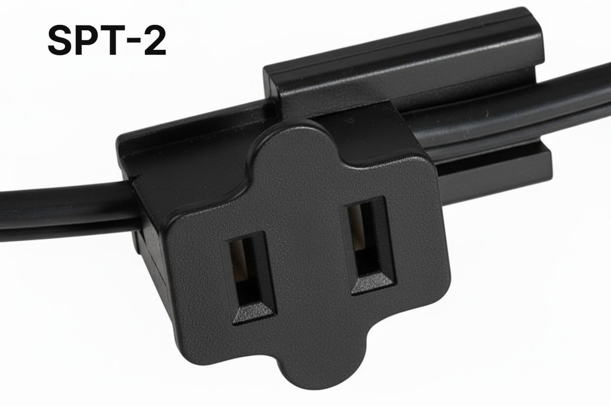 Female Slide Plug- Black -SPT2 — view 1