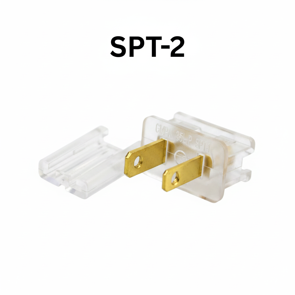 Male Slide Plug - Clear - SPT2 — view 1