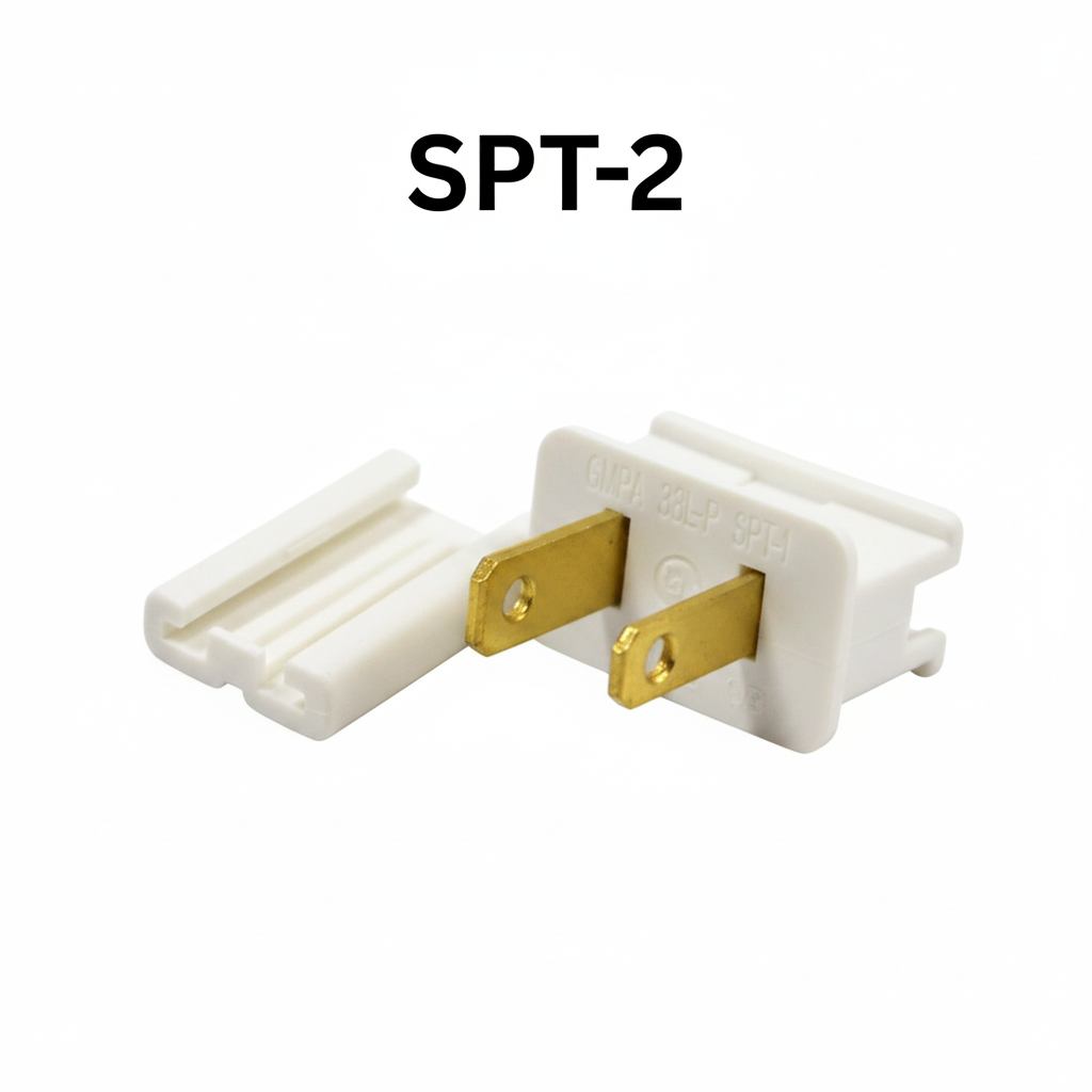 Male Slide Plug -White - SPT2 — view 2