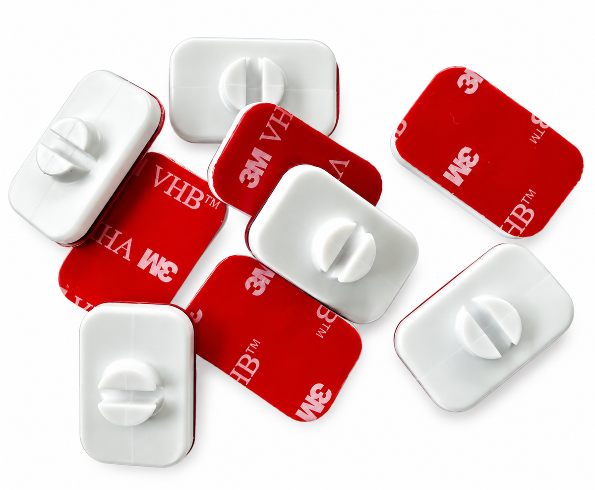 White Snap System Sticky Snap Mount - 25 Pack — view 1