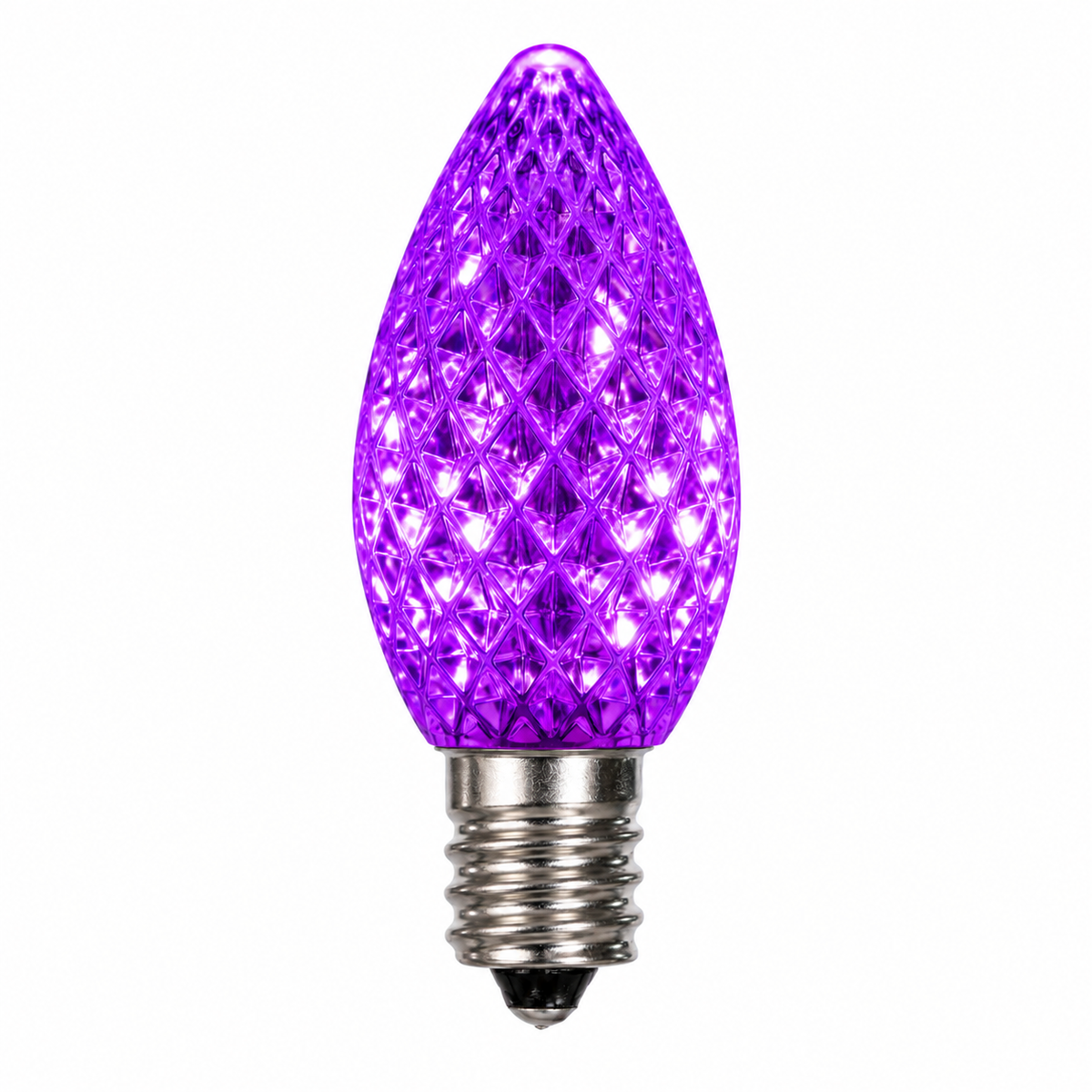 LED C7 SMD Bulb - PURPLE — view 1