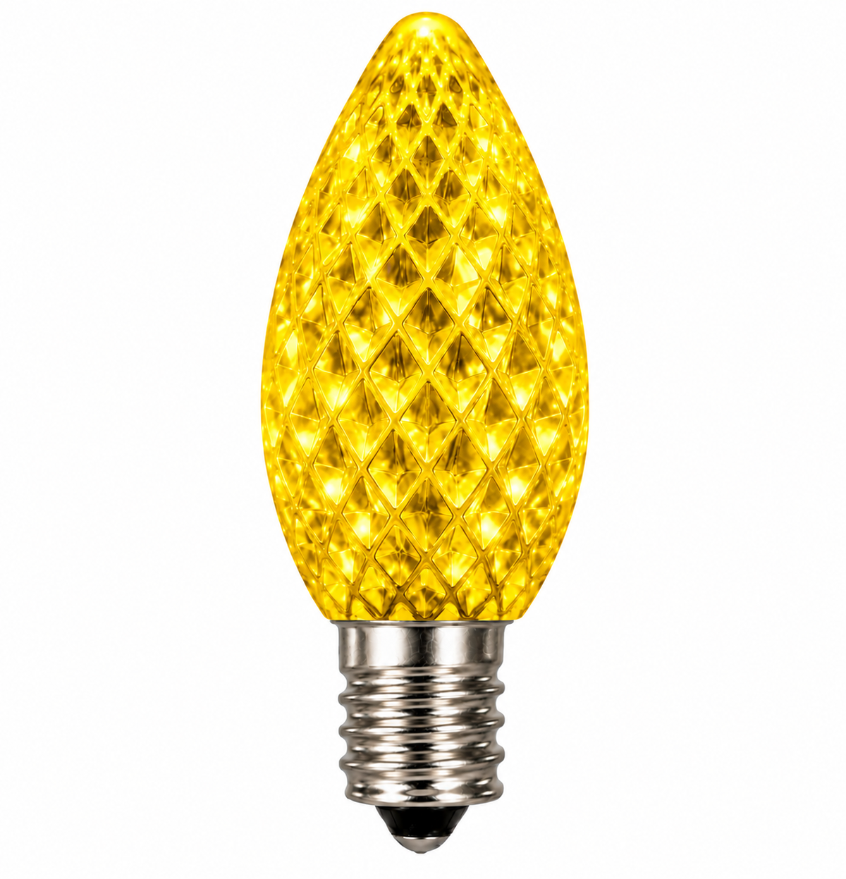 LED C7 SMD Bulb - YELLOW — view 1