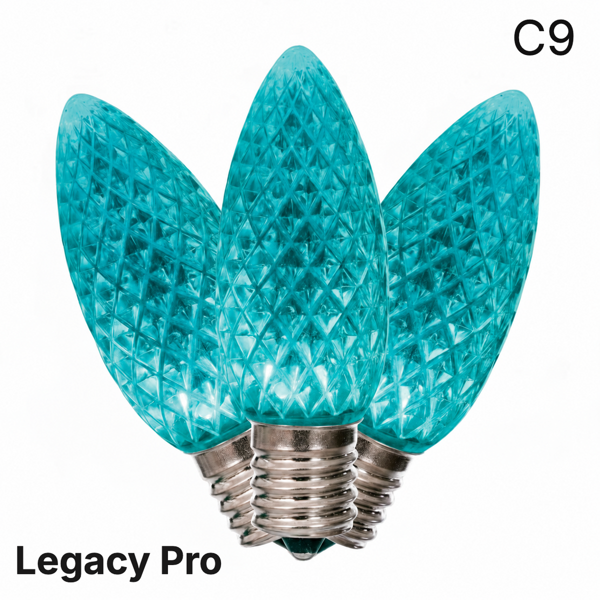 LED C9 SMD Bulb - TEAL — view 1
