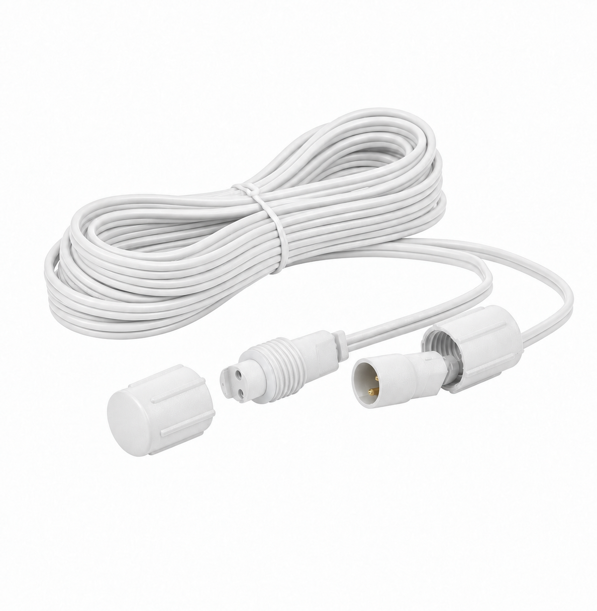 25' White TruLit Pro Coaxial Extension — view 1