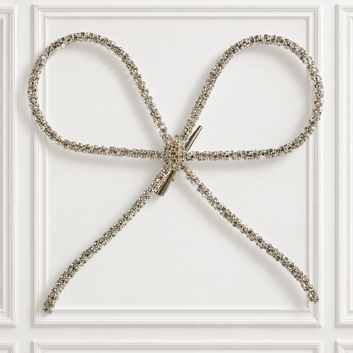 6" Bow Clip-On Ornament