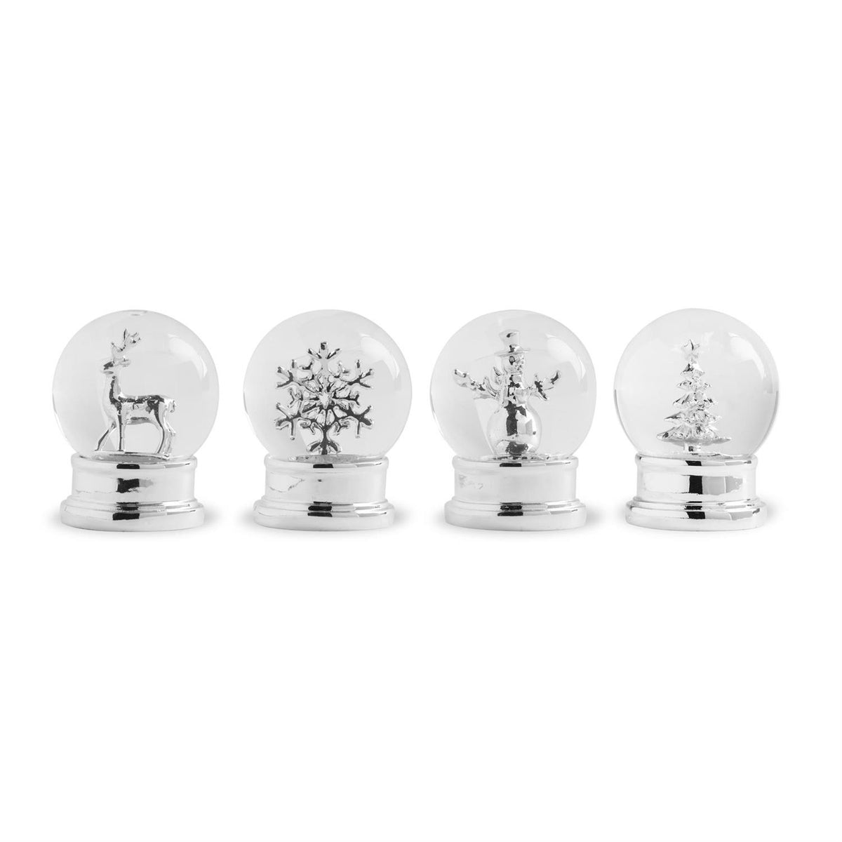 3 Inch Mini Snow Globes (Set of 4) — view 1