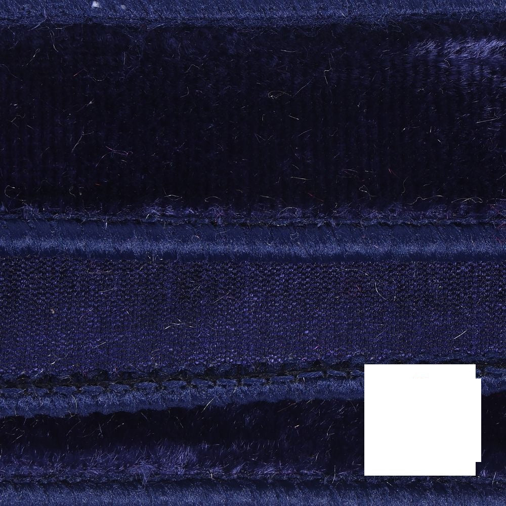 1" Ribbon - Velvet Dupion - 10 Yard Roll - Midnight Blue — view 3