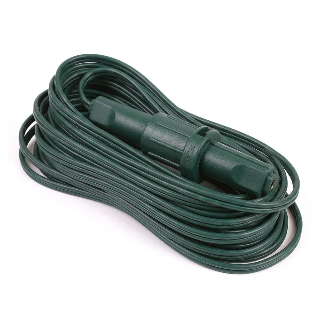 12' Green QuickPro Coaxial Extension — view 1