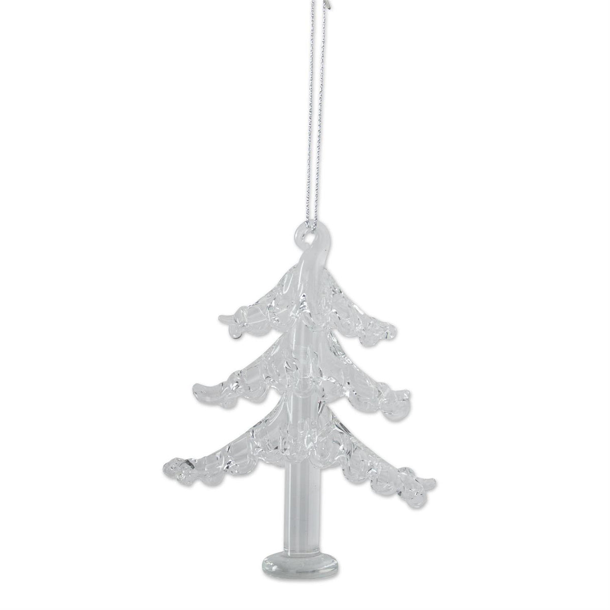 Assorted Handcrafted Glass Christmas Tree Ornaments