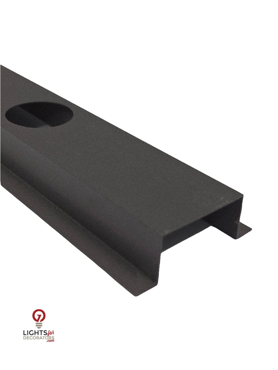 OMNI - Single Hat Track (40") - 9004 Standard Black