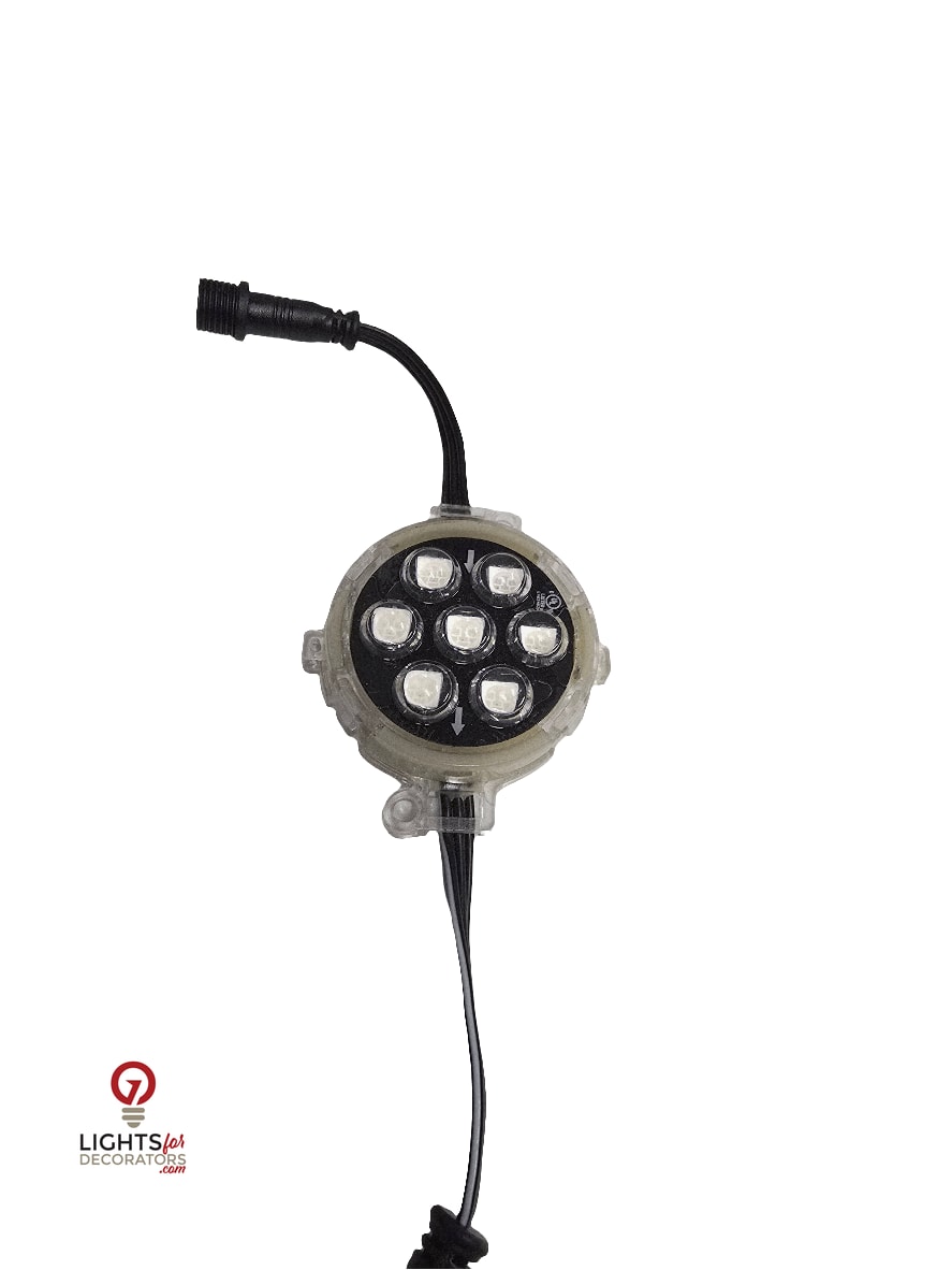 OMNI RGBW XL Architectural Light - Enhanced Connector - 24 Volt - 7 LED - Single Light