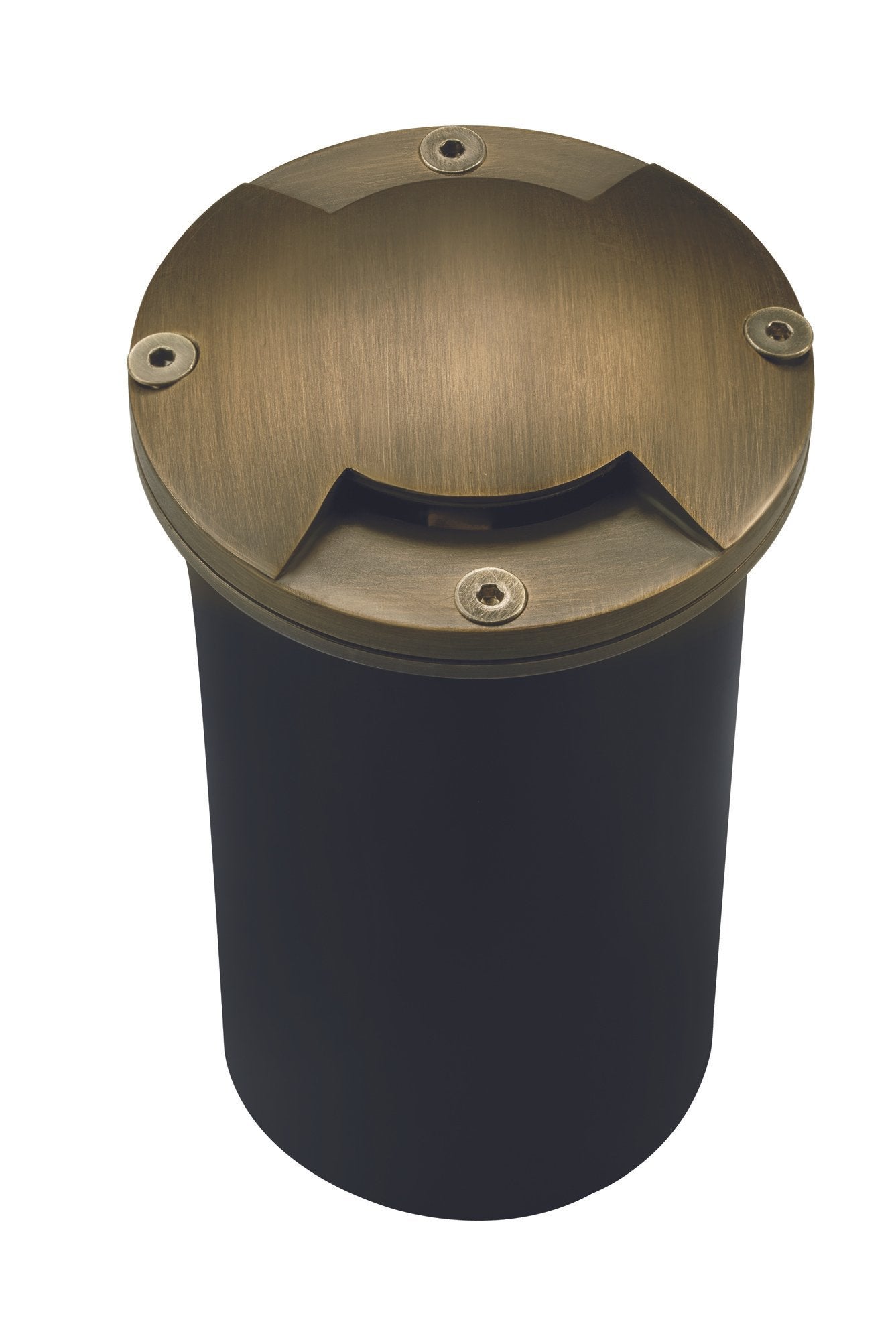Brass 90º Opposing Marker Light, Antique Bronze, No Lamp — view 1