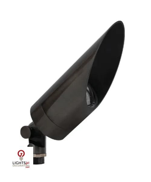 Brass RGB-WW Bluetooth Directional Light, Longer Shroud, Gun Metal, 1W-6W LED