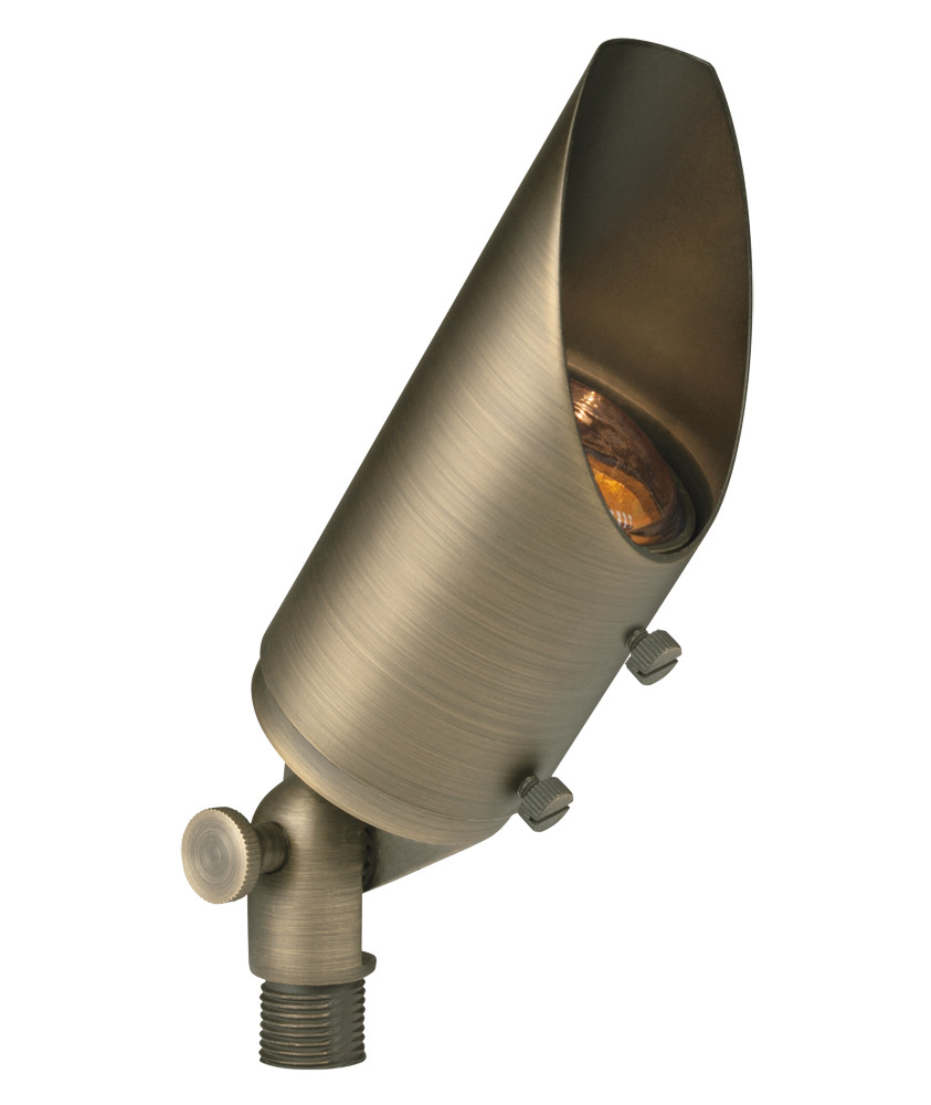 Brass Adjustable Bullet, Antique Bronze, No Lamp — view 1