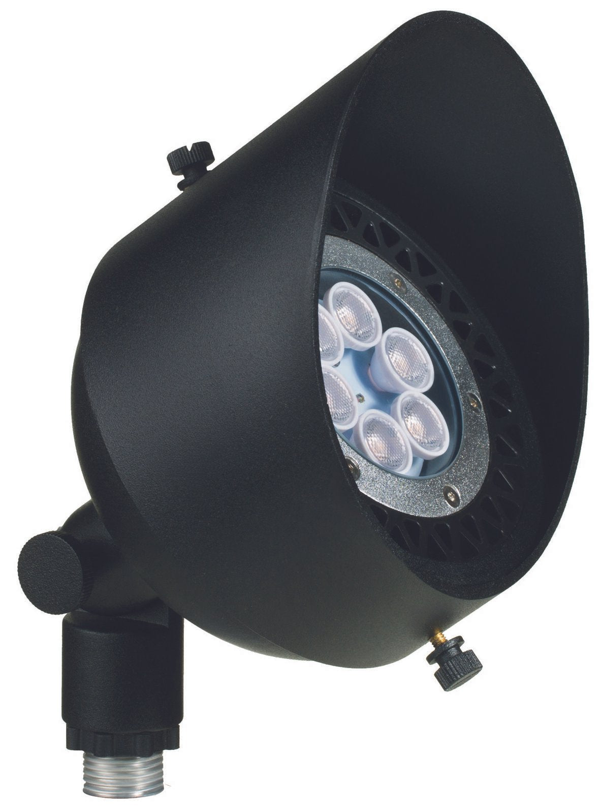 Aluminum PAR36 Flood, Black, No Lamp — view 1