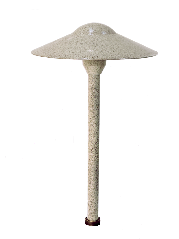 Aluminum Large Umbrella, Granite, No Lamp — view 1