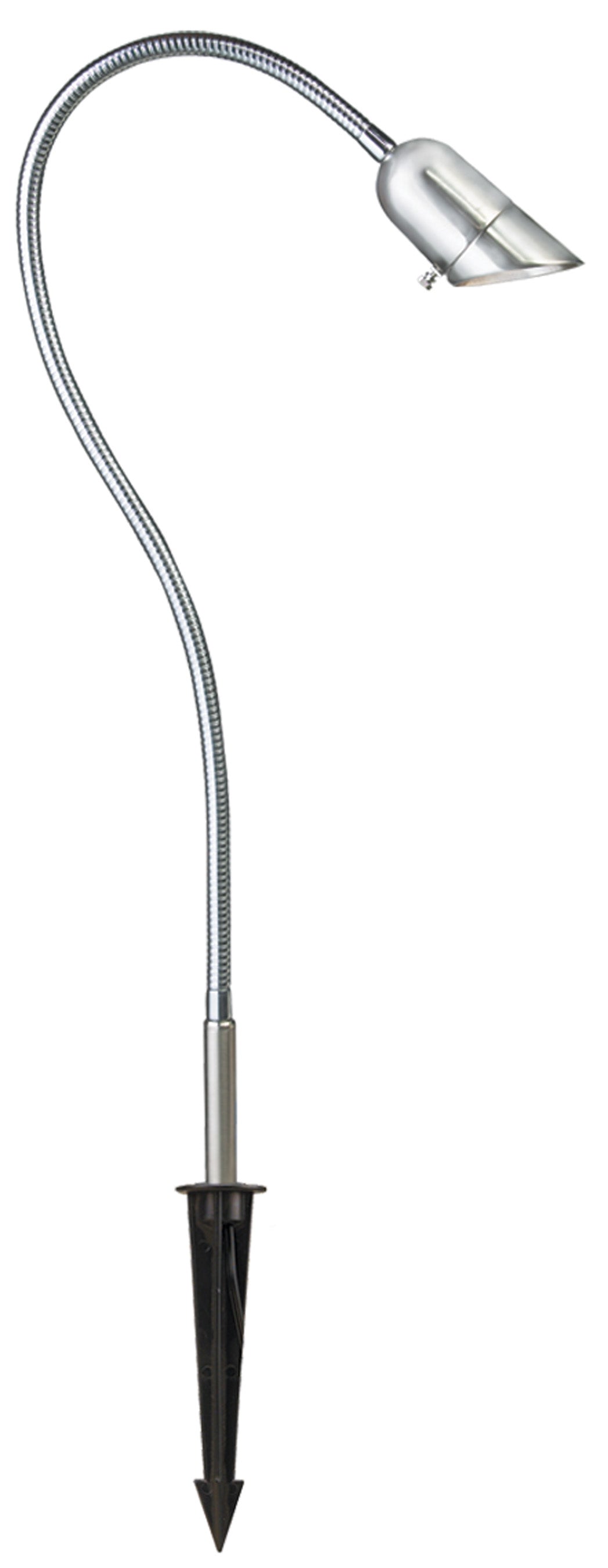 Aluminum Bullet, 36" Arm, Silver Plated, No Lamp — view 1