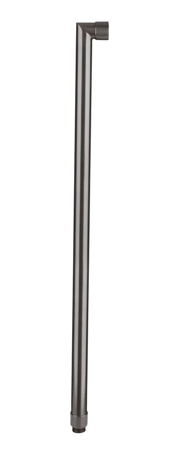 Brass 24" Single Head Post, Gun Metal — view 1
