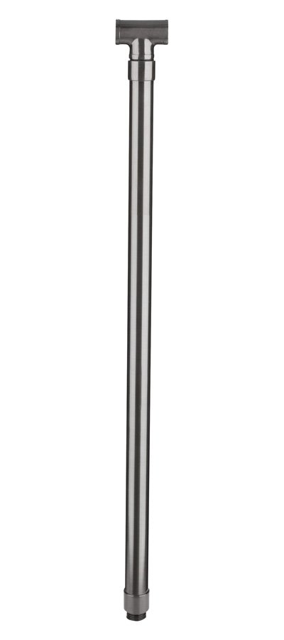 Brass 24" Double Head Post, Gun Metal — view 1