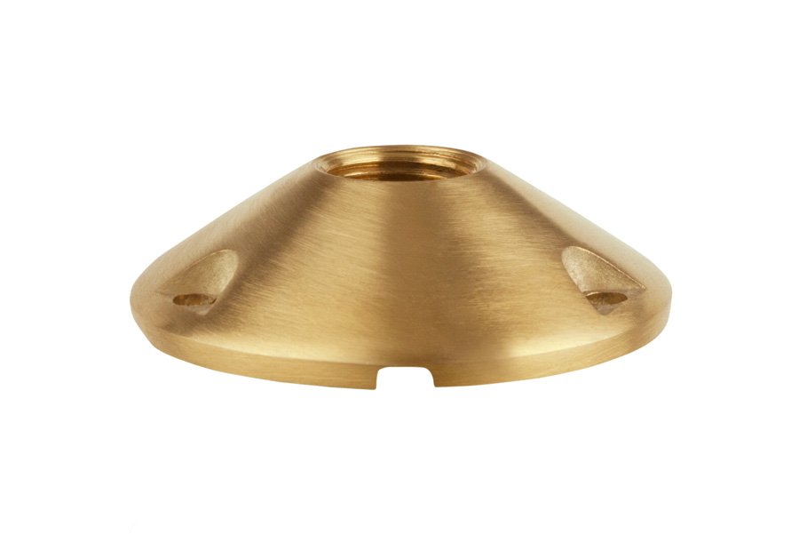 Brass Canopy, ½" NPT, Natural Brass — view 1