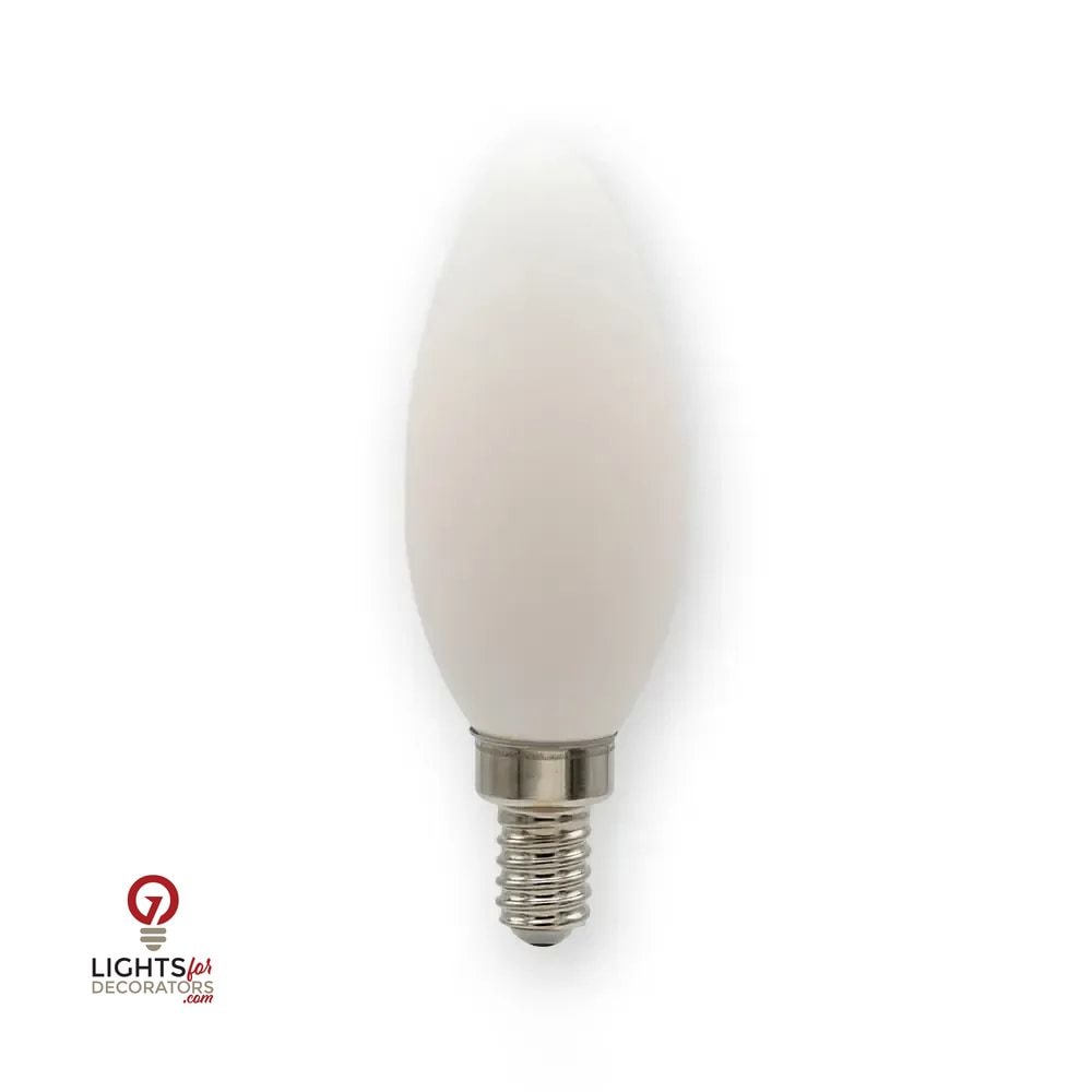 4 Watt Emeryallen LED Torpedo Shaped B10 (E12 Base) 120V Lamp