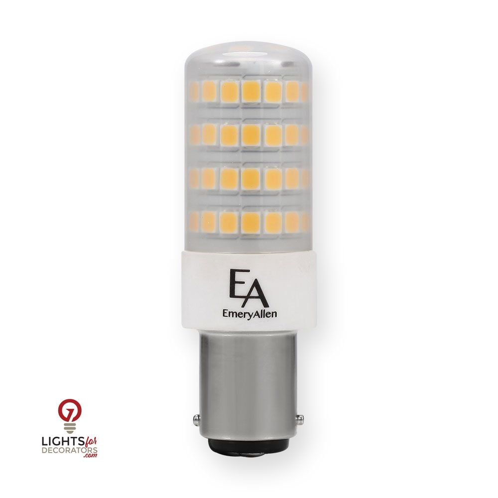 5 Watt Emeryallen LED Double Contact Bayonet Base (Ba15D) 120V Lamp