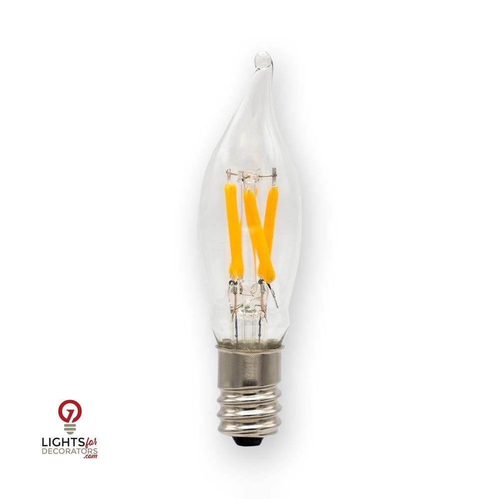 1.5 Watt Emeryallen LED Candle Shaped C6 (E12 Base) 120V Lamp