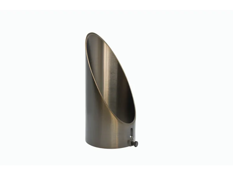 Lumien Down Light Shroud for D6B1, D7B1 & D9B1 Fixtures - Antique Brass — view 1
