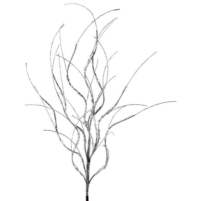 32" Frosted Curly Twig Spray — view 1