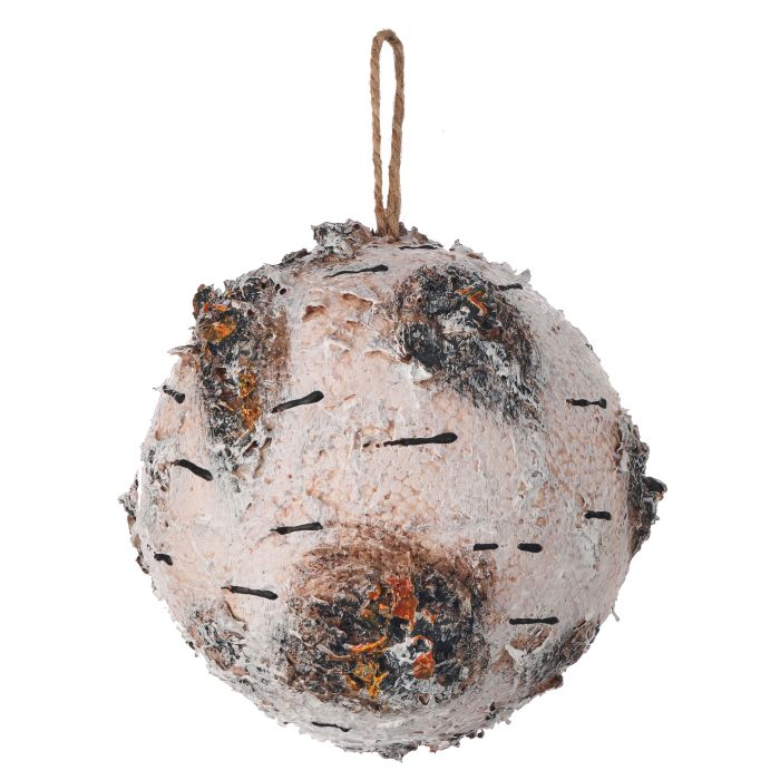 7" Birch Ball Ornament — view 1