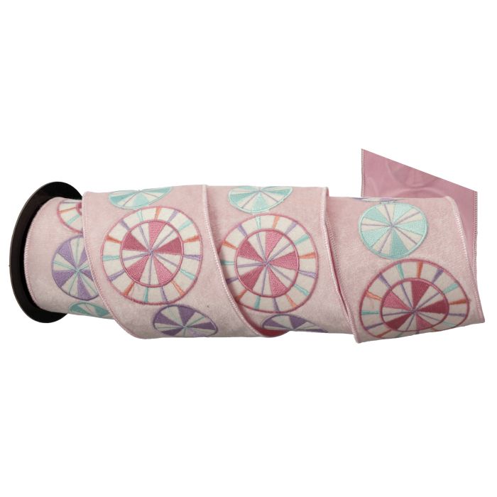 10" Ribbon - Velvet Peppermint - 5 Yards — view 1