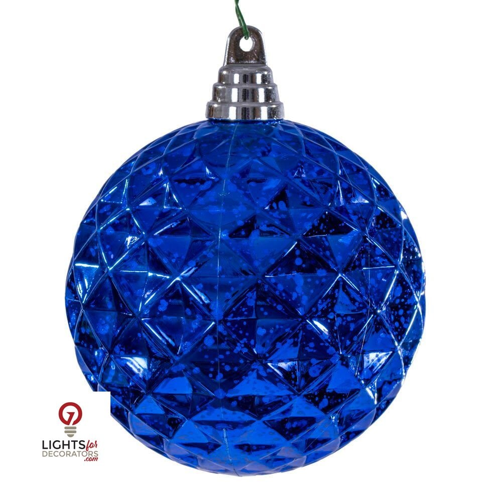 10" Diamond Mercury Ornament - Set of 2 — view 22