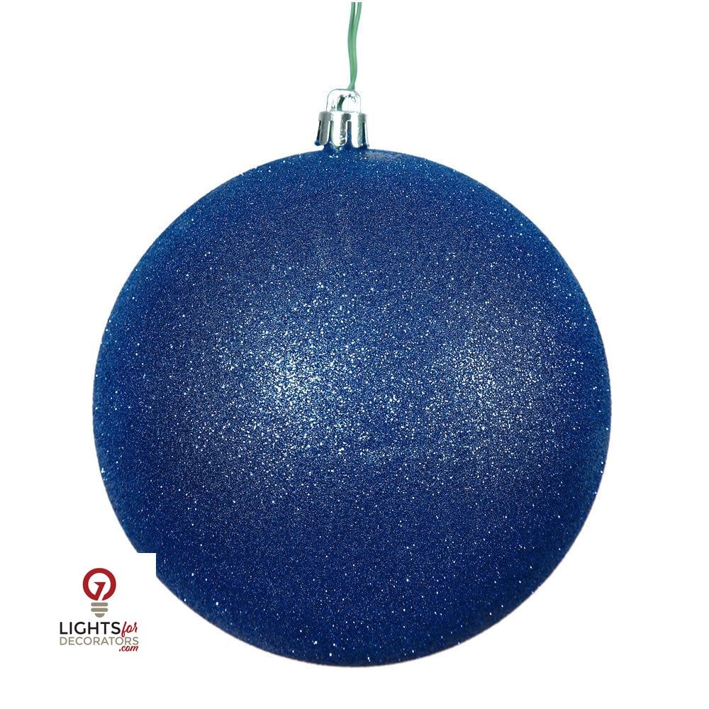 Cobalt Blue - Shatterproof Ball Chritsmas Tree Ornamanets — view 4