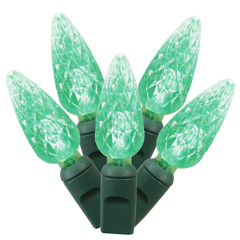 Green C6 LED Light Set - 100 Lights — view 2