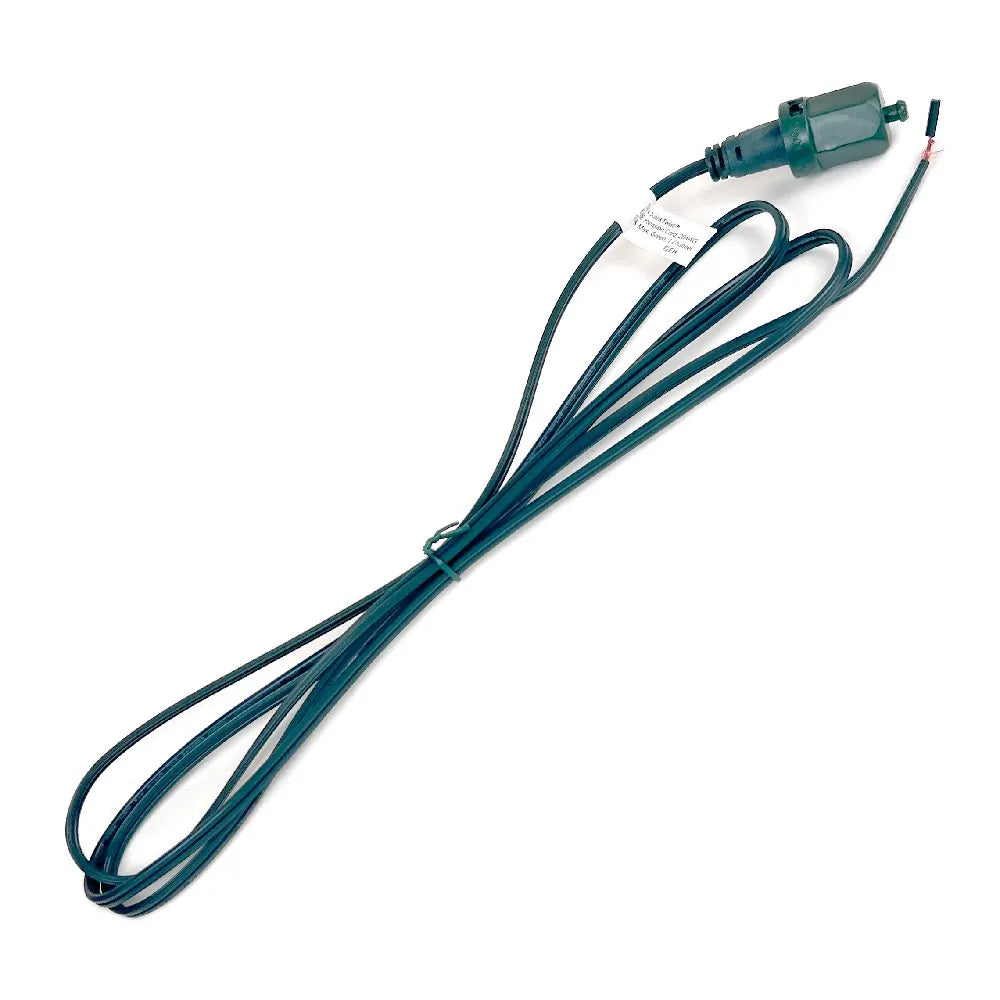 Low Voltage Power Adapter - 6' - Green — view 1