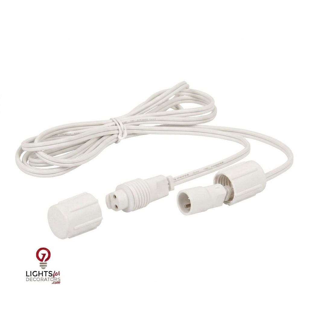 6' White TruLit Pro Coaxial Extension — view 2