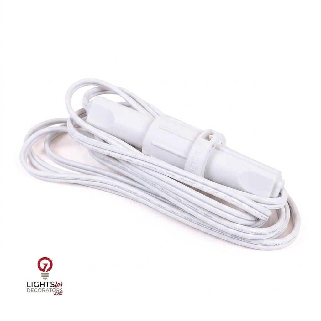 6' White QuickPro Coaxial Extension — view 1
