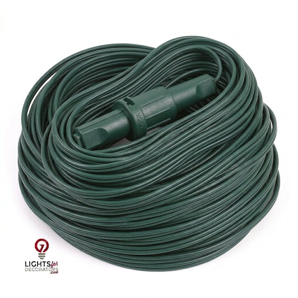 50' Green QuickPro Coaxial Extension — view 1