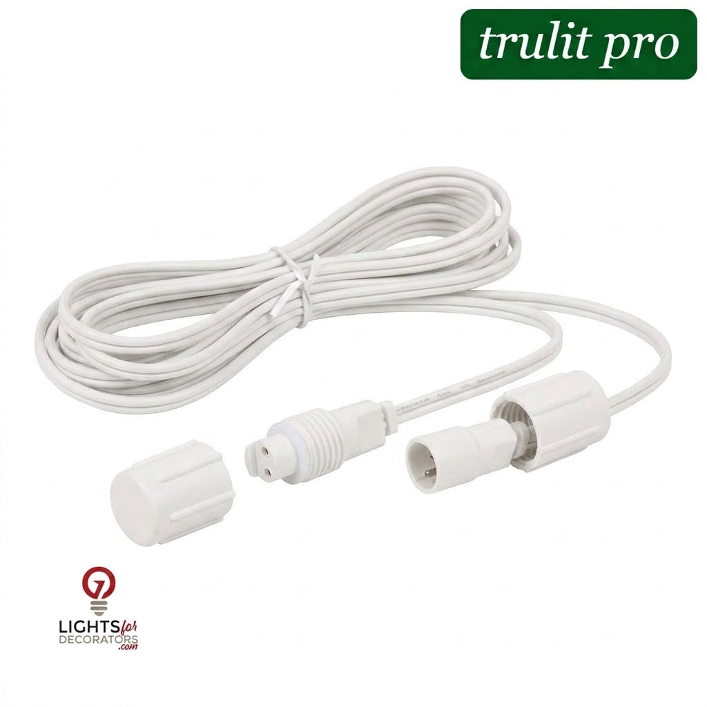25' White TruLit Pro Coaxial Extension — view 1