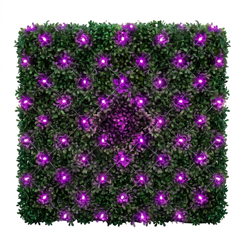 Purple Commercial 5MM LED Net Light - 120 Lights — view 2