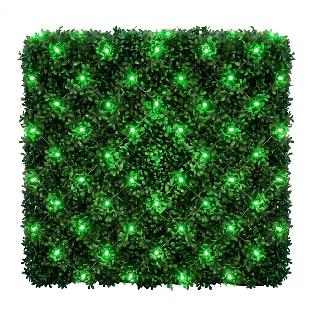 Green Commercial 5MM LED Net Light - 120 Lights — view 2