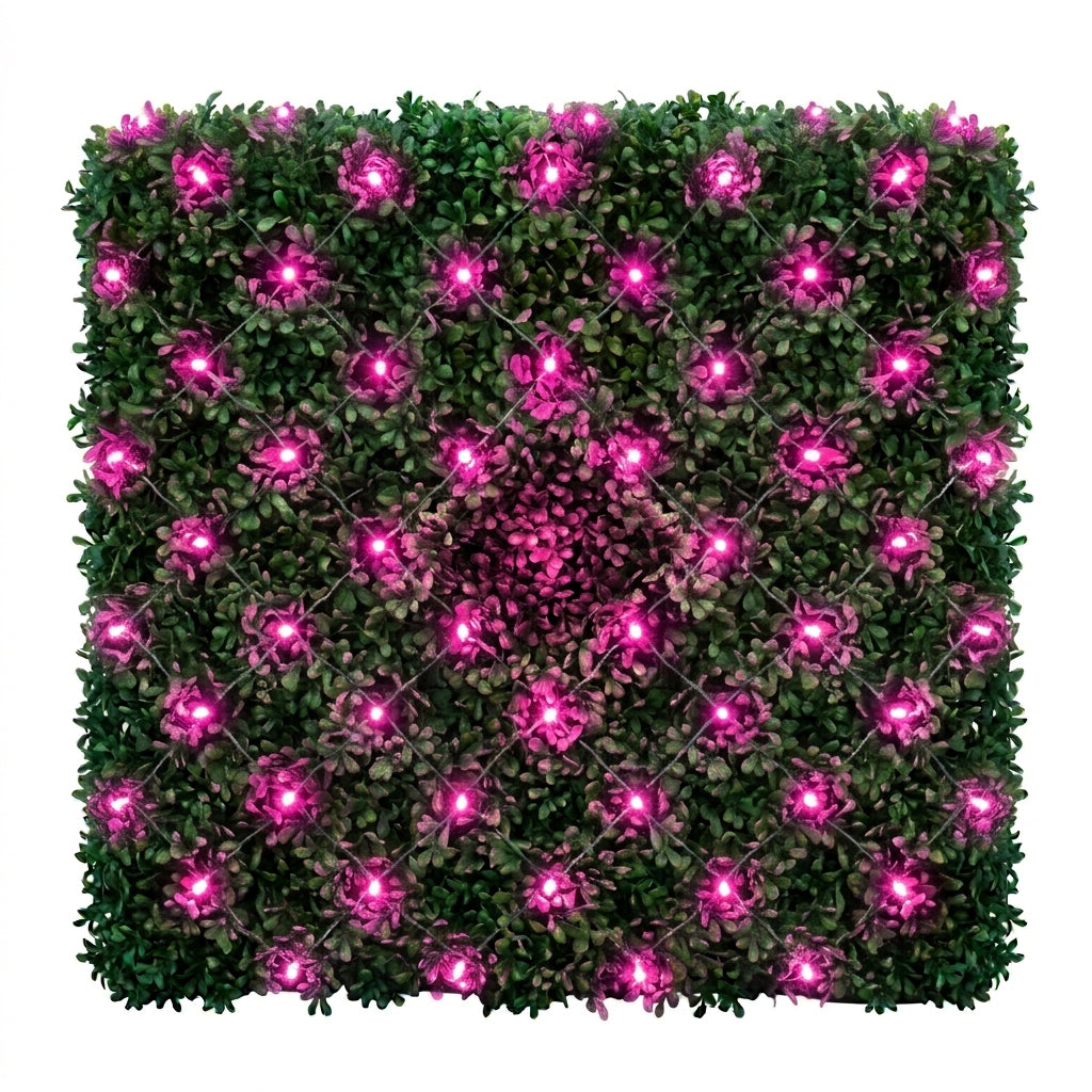 Pink Commercial 5MM LED Net Light - 120 Lights — view 2